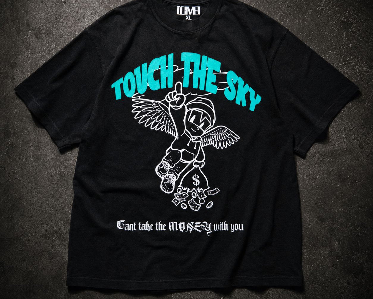 TOUCH THE SKY (BLACK) X-Large ichoseme 