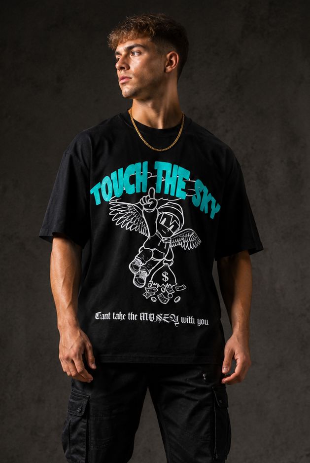 TOUCH THE SKY (BLACK) X-Large ichoseme 